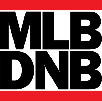 MLB DNB Black   Red Transparent