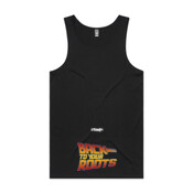 Back 2 The Old School - Mens Lowdown Tank